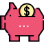 Piggy bank ícono 64x64
