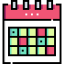Calendar ícono 64x64