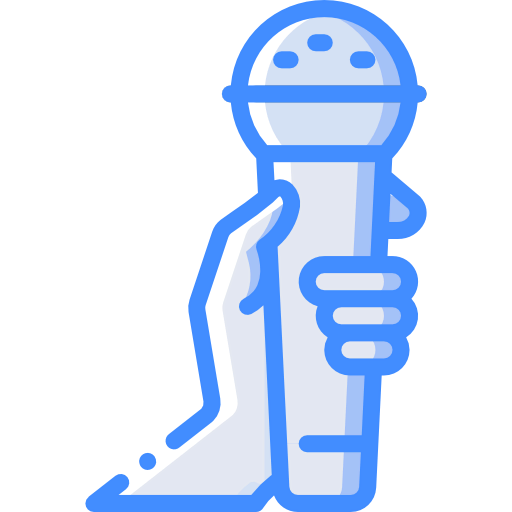 Singing icon