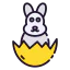 Easter bunny biểu tượng 64x64