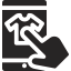 Online shopping icon 64x64