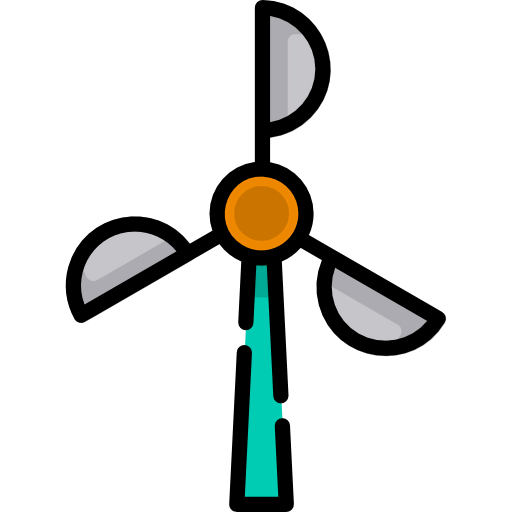 Eolic mill icon