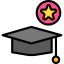 Mortarboard icon 64x64