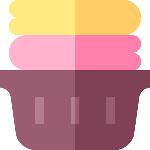 Laundry basket icon