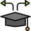 Mortarboard icon 64x64