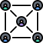 Social network icon 64x64