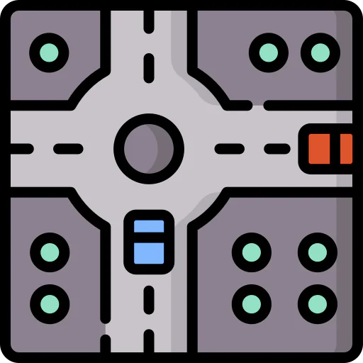 Roundabout icon