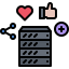 Social network icon 64x64