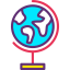 Earth globe icon 64x64