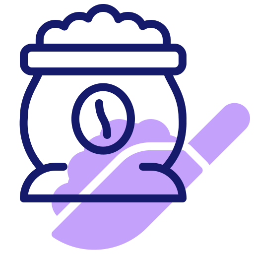 Coffee beans icon