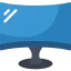 Curved monitor Symbol 64x64