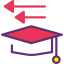 Mortarboard icon 64x64