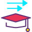Mortarboard icon 64x64