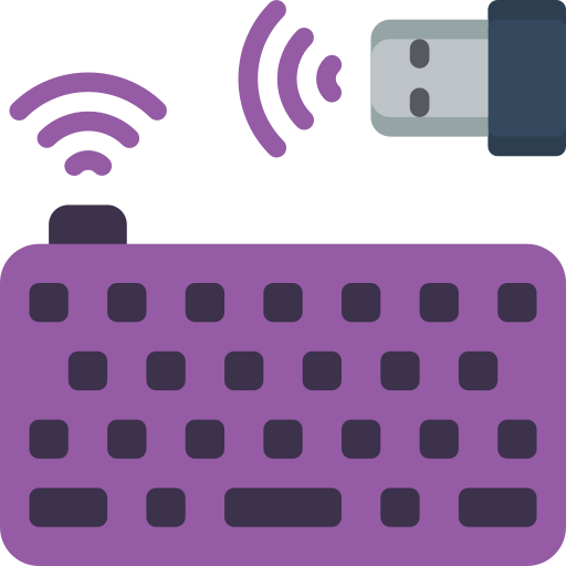 Wireless keyboard icon