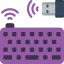 Wireless keyboard Symbol 64x64