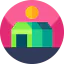 Greenhouse effect icon 64x64