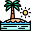 Palm tree icon 64x64
