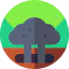 Carbon sequestration icon 64x64