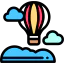 Hot air balloon icon 64x64
