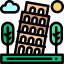 Pisa tower icon 64x64