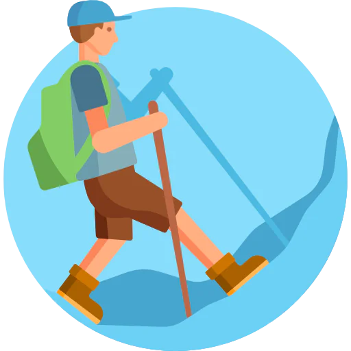 Hiking icon