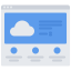 Cloud computing іконка 64x64