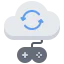 Cloud computing icon 64x64