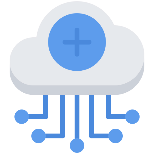 Cloud computing icon