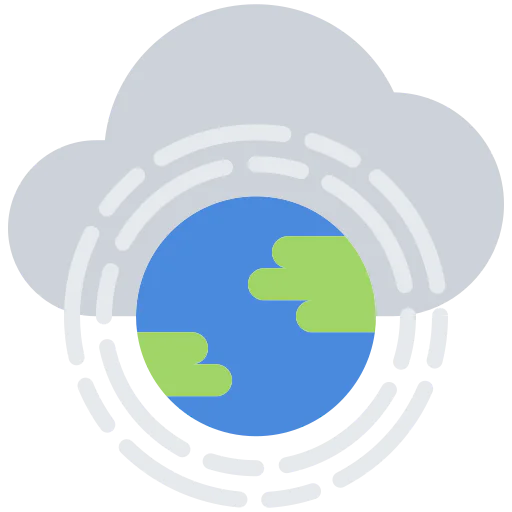 Cloud computing icon