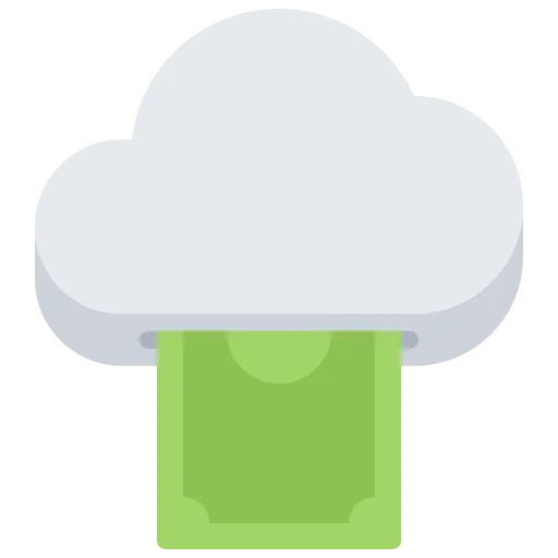 Cloud computing アイコン