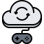 Cloud computing icon 64x64