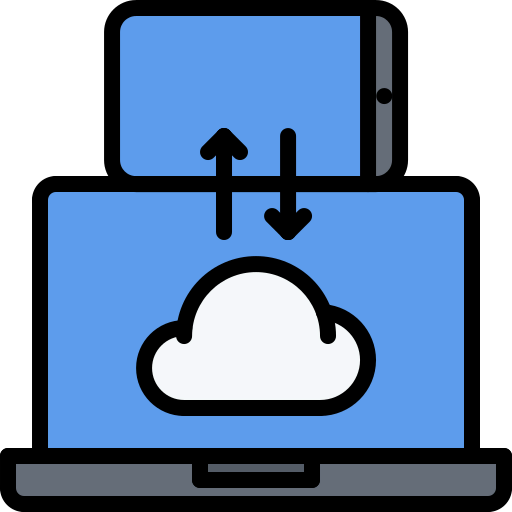 Cloud computing icône