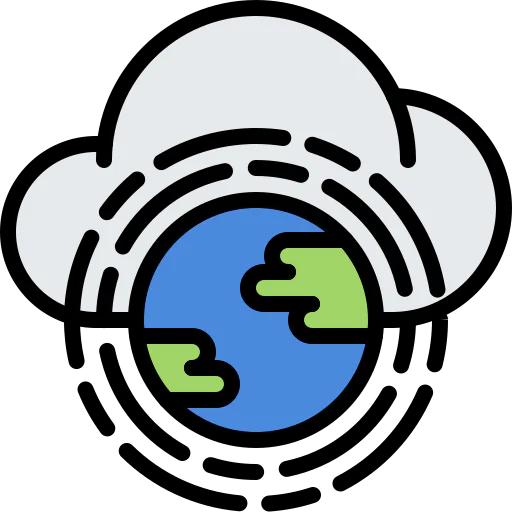 Cloud computing icon
