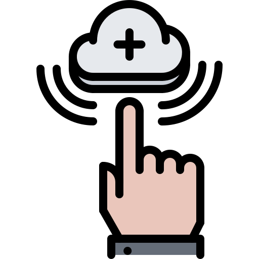 Cloud computing ícono