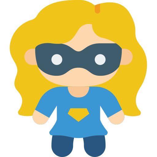 Superhero icon