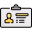 Id card icon 64x64