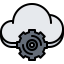Cloud computing biểu tượng 64x64