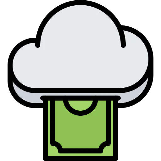 Cloud computing icône
