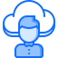 Cloud computing icon 64x64