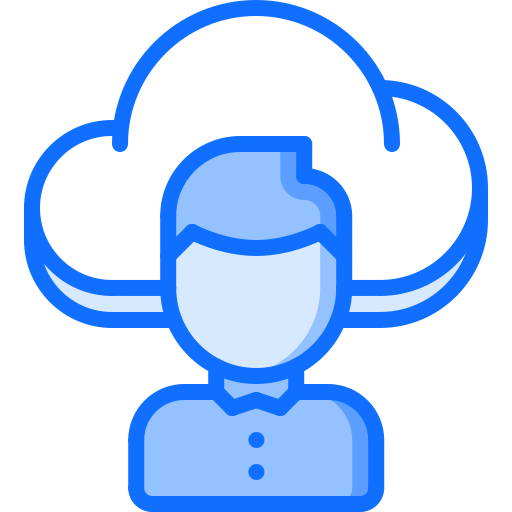Cloud computing アイコン