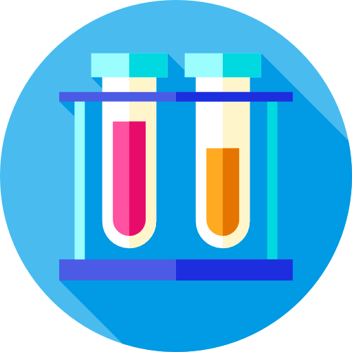 Test tubes icon