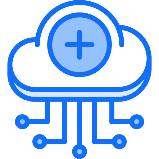 Cloud computing icon