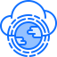 Cloud computing icon 64x64
