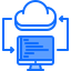 Cloud coding ícone 64x64