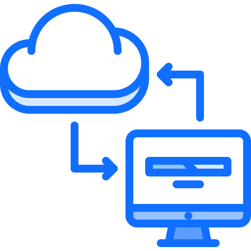 Cloud computing Ikona