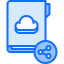 Cloud computing ícono 64x64