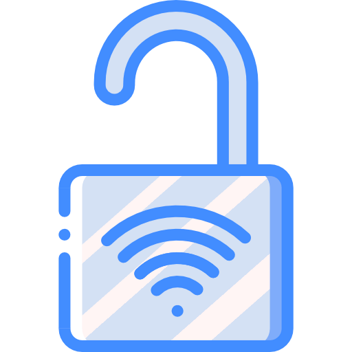 Open padlock icon