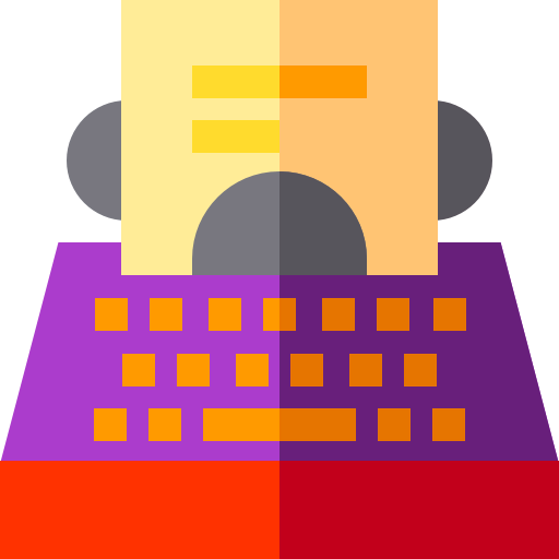 Typewriter icon