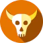 Bull skull icon 64x64