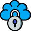 Cloud computing icon 64x64